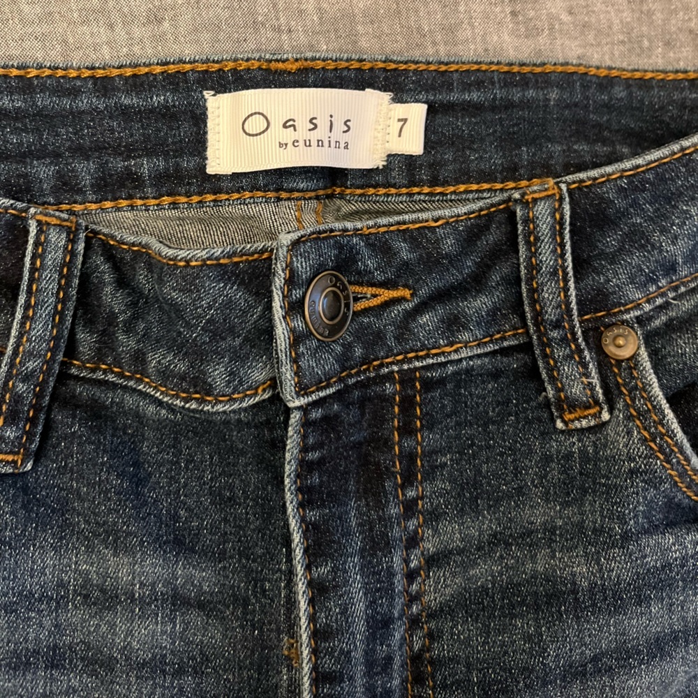 Oasis by Eunina Jeans. Clara High Rise Skinny Size 7 - Picture 8 of 13